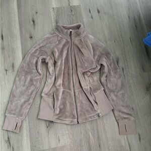 Free Country Women's Beige Teddy Jacket